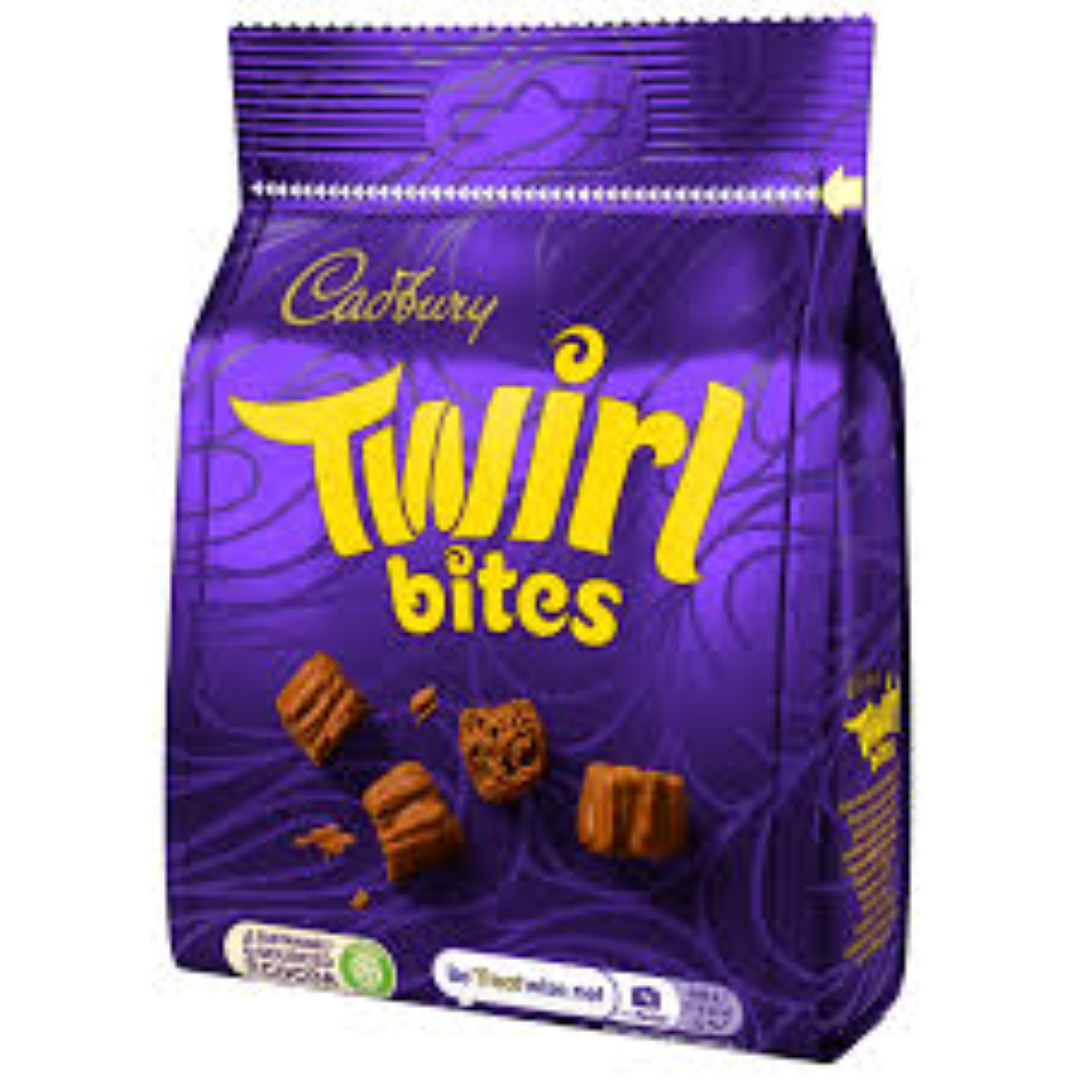 CADBURY TWIRL BITES POUCH 109G